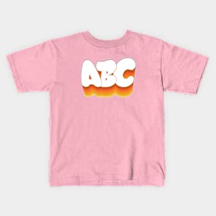 ABC Graffiti Bubble Lettering Kids T-Shirt